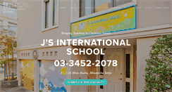 Desktop Screenshot of js-international-school.com